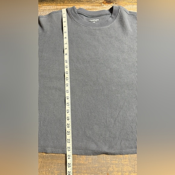 Abercrombie & Fitch waffle knit Long Sleeve Top - Picture 6 of 6